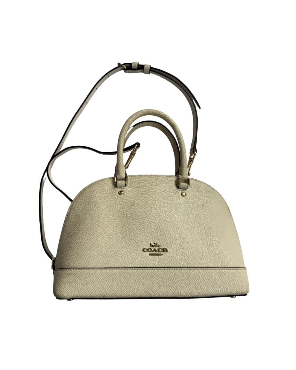 Coach-Coach Dome Satchel – Cream