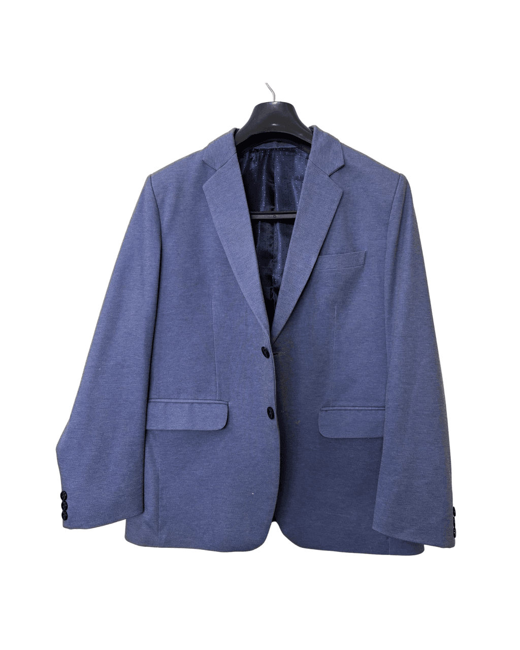 Custom Made-Chic Tailor-made Blue Blazer