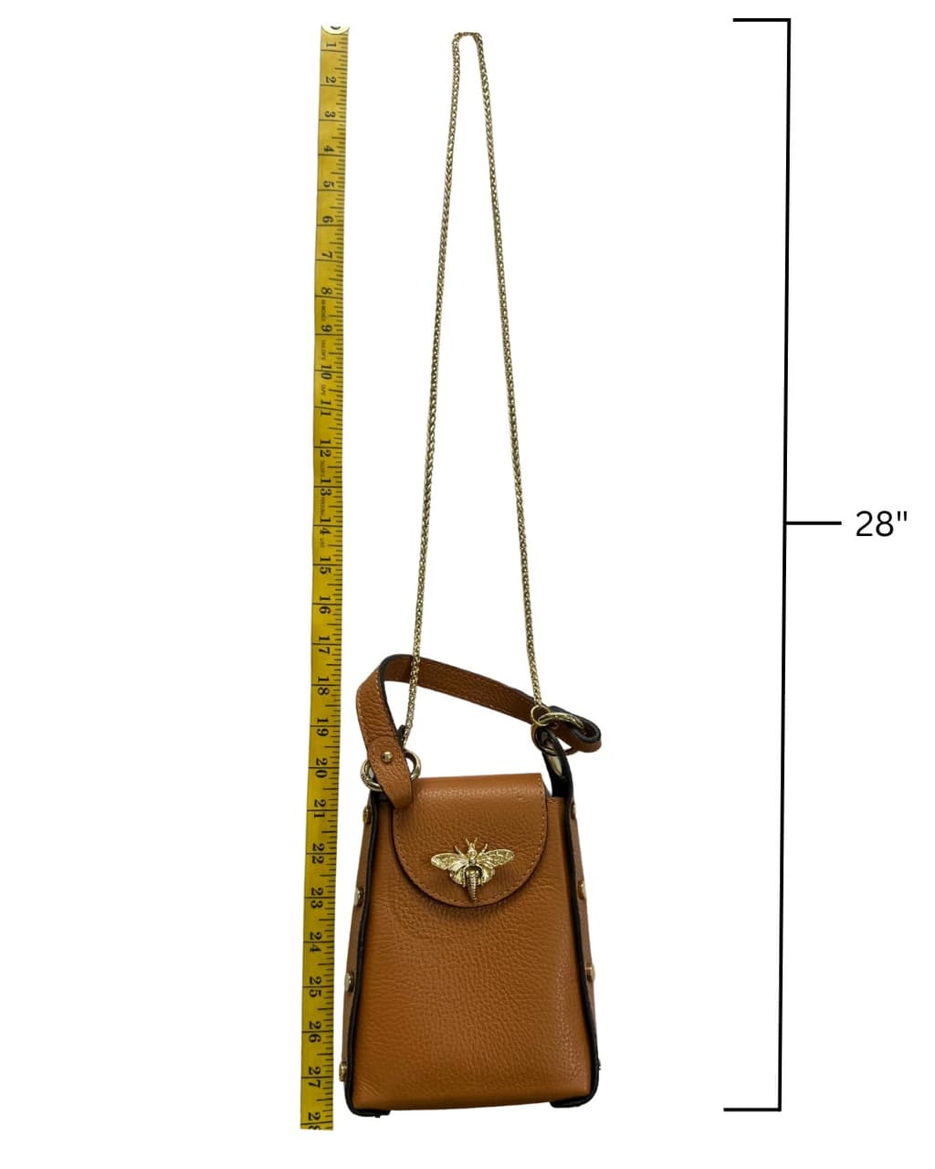 Modarno-Modarno Brown Leather Bag