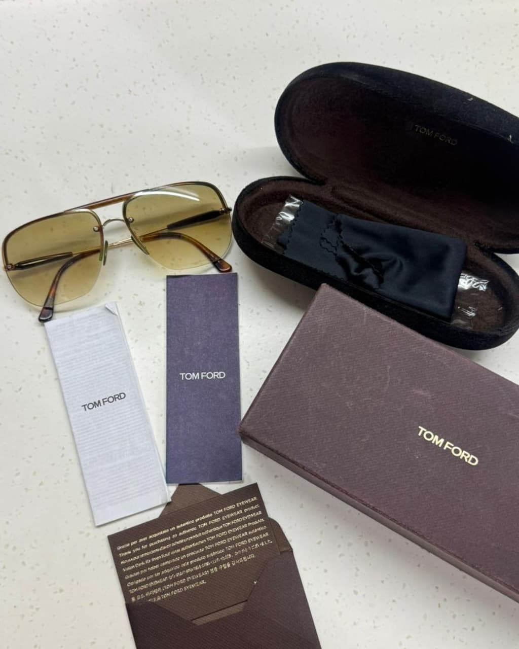 Tom Ford-Tom Ford Aviator Sunglasses