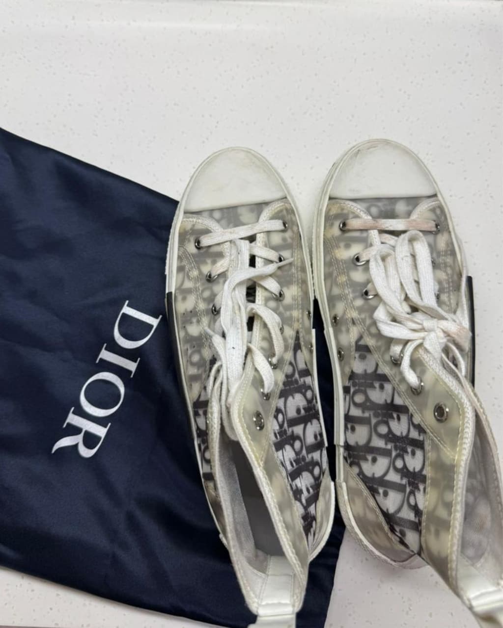 Dior-Dior High-Top Sneaker