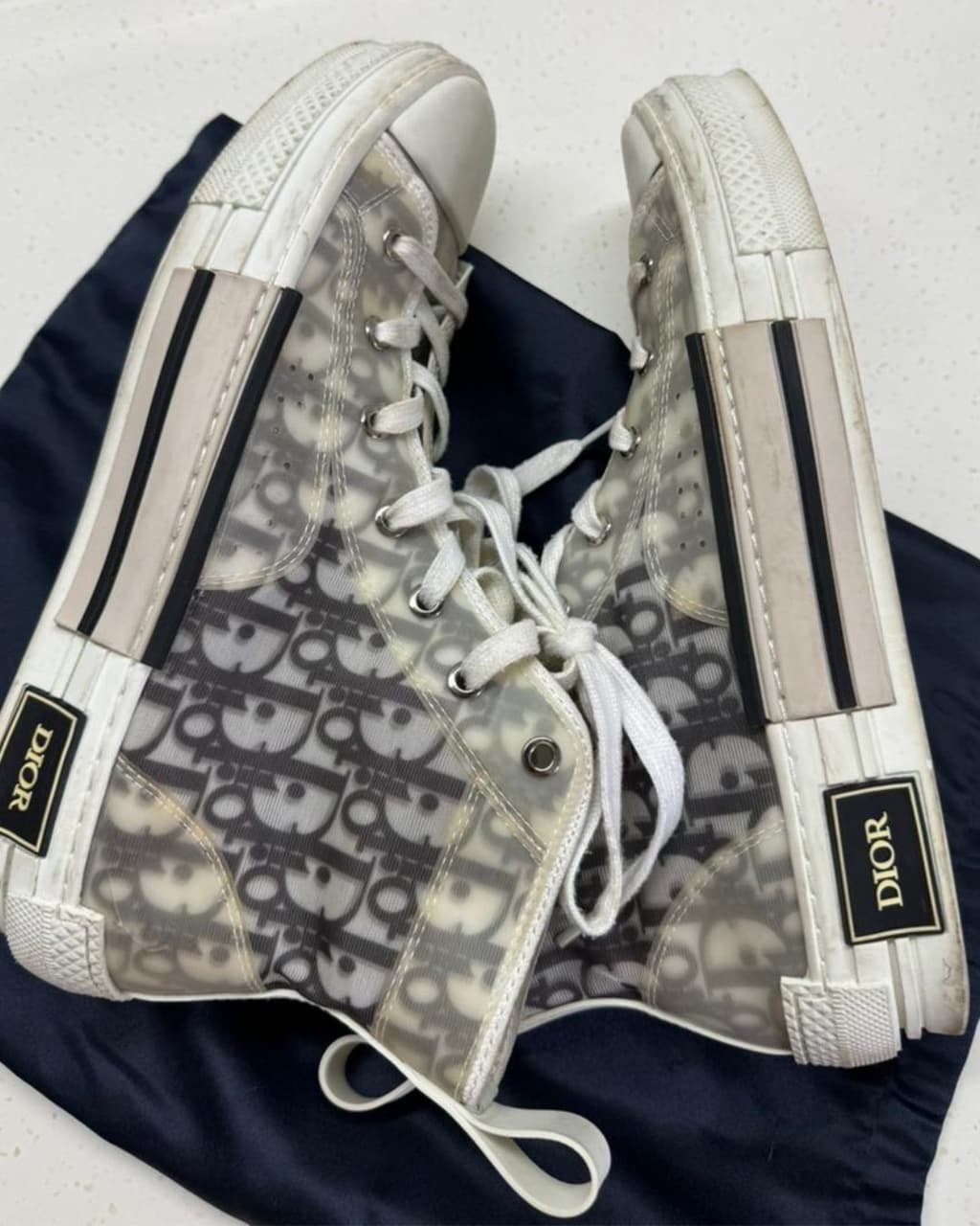 Dior-Dior High-Top Sneaker