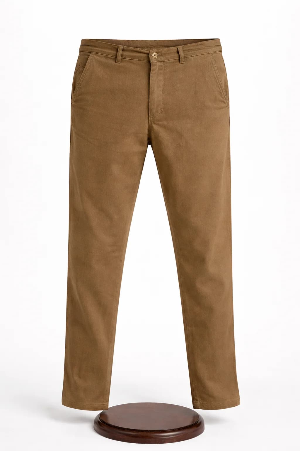 Massimo Dutti-Massimo Dutti slim-fit chino trousers (khaki)