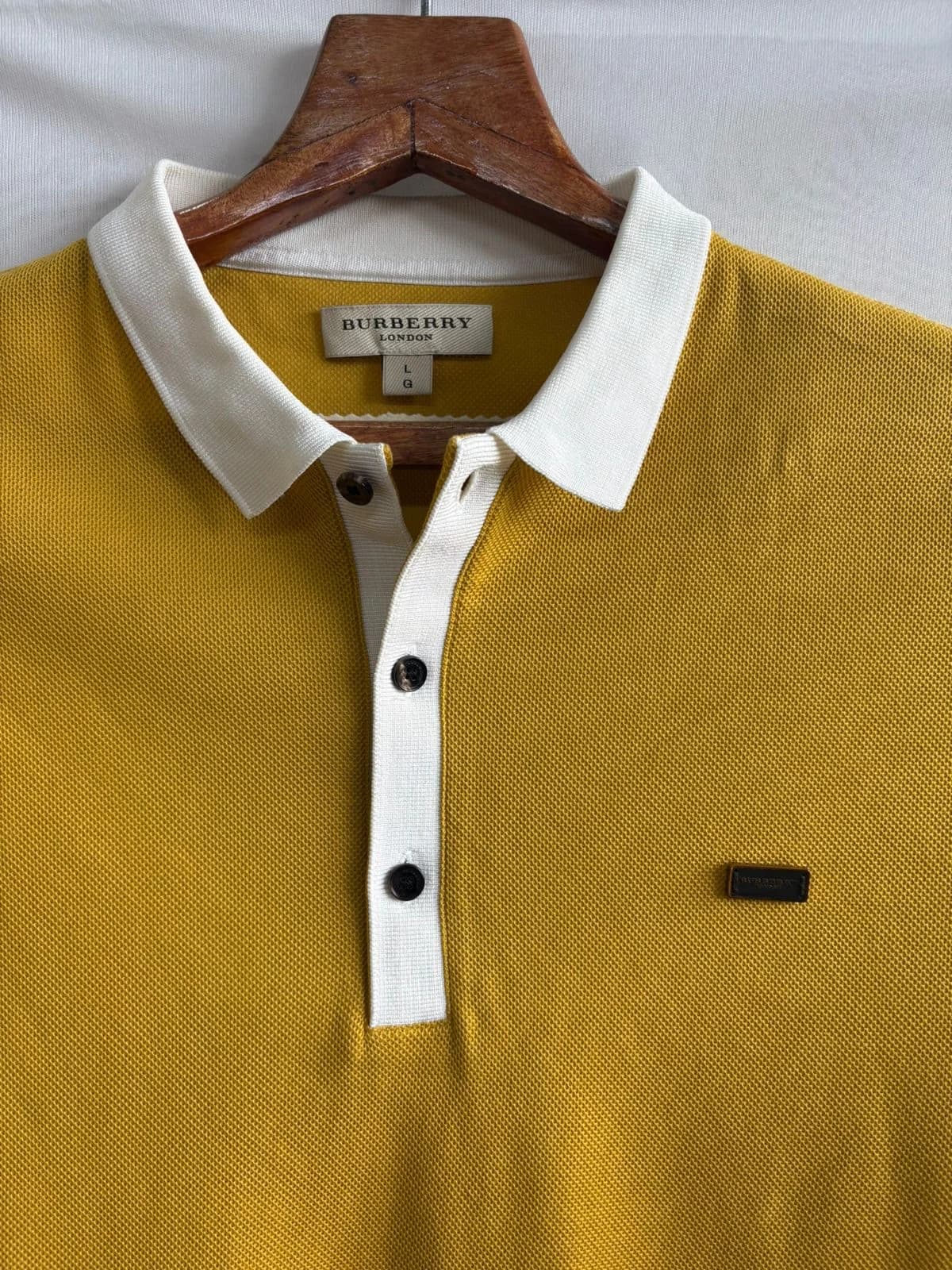 Burberry-Burberry London Contrast Trim Polo Shirt